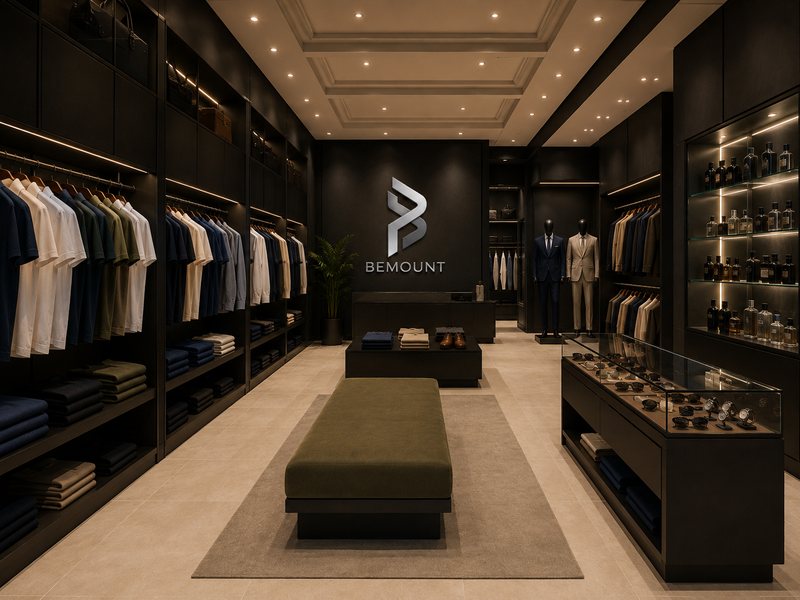 A Bemount Signature store interior