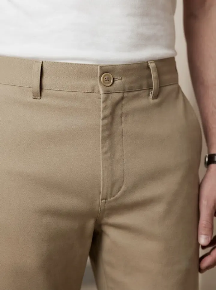 Bemount Classic Sand Chino, waist view