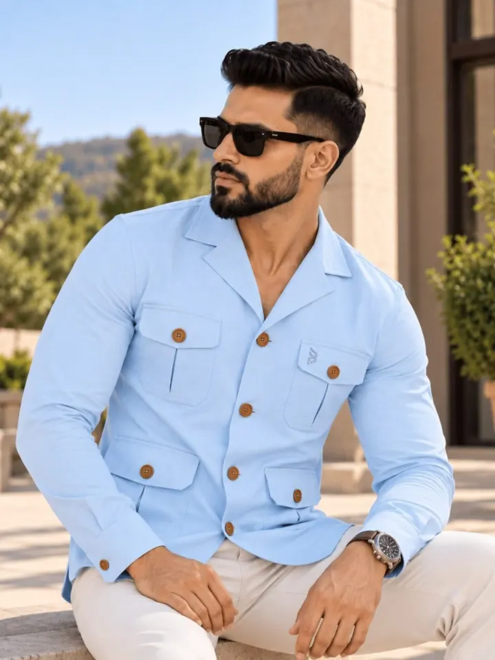 Bemount Azure Trail Hunter Shirt, view 1