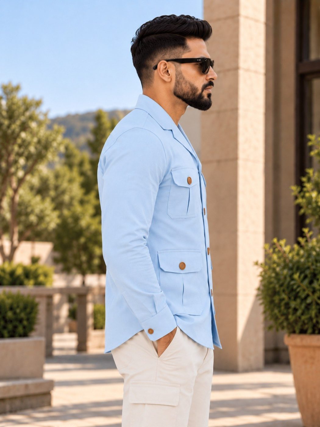 Azure Trail Hunter Shirt, view 3