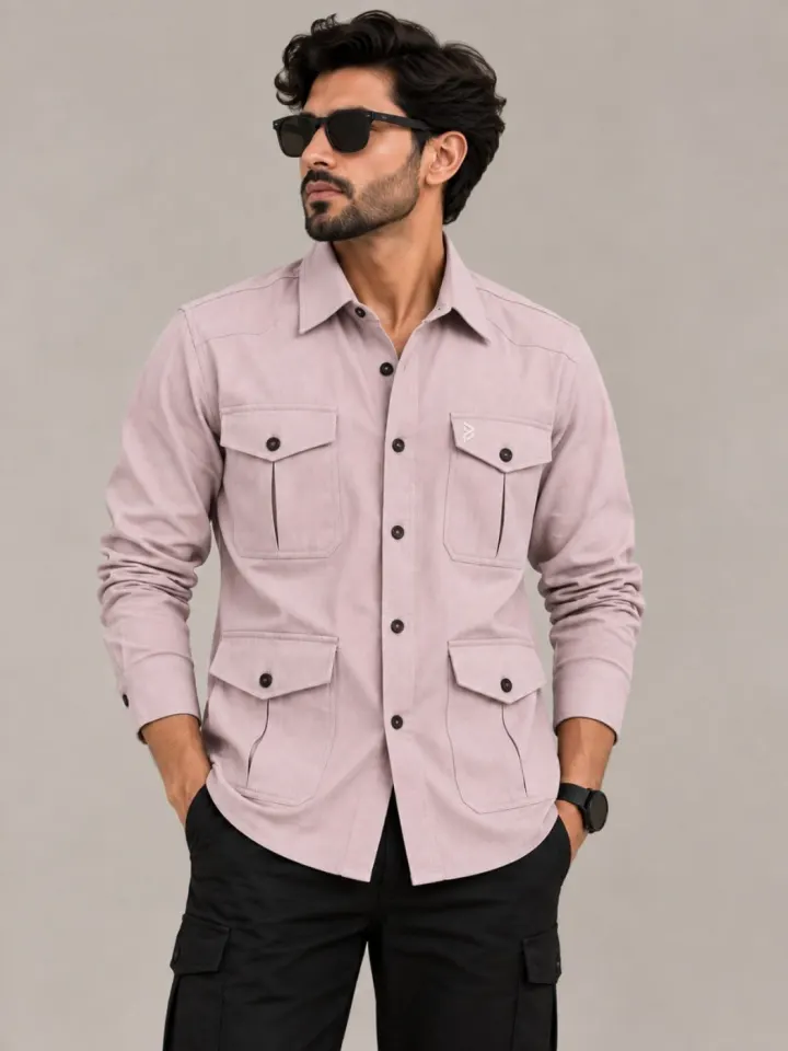 Bemount Dusty Rose Hunter Shirt, view 1