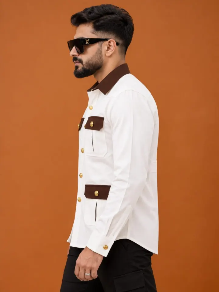 Bemount Ivory Crest Hunter Shirt, view 3