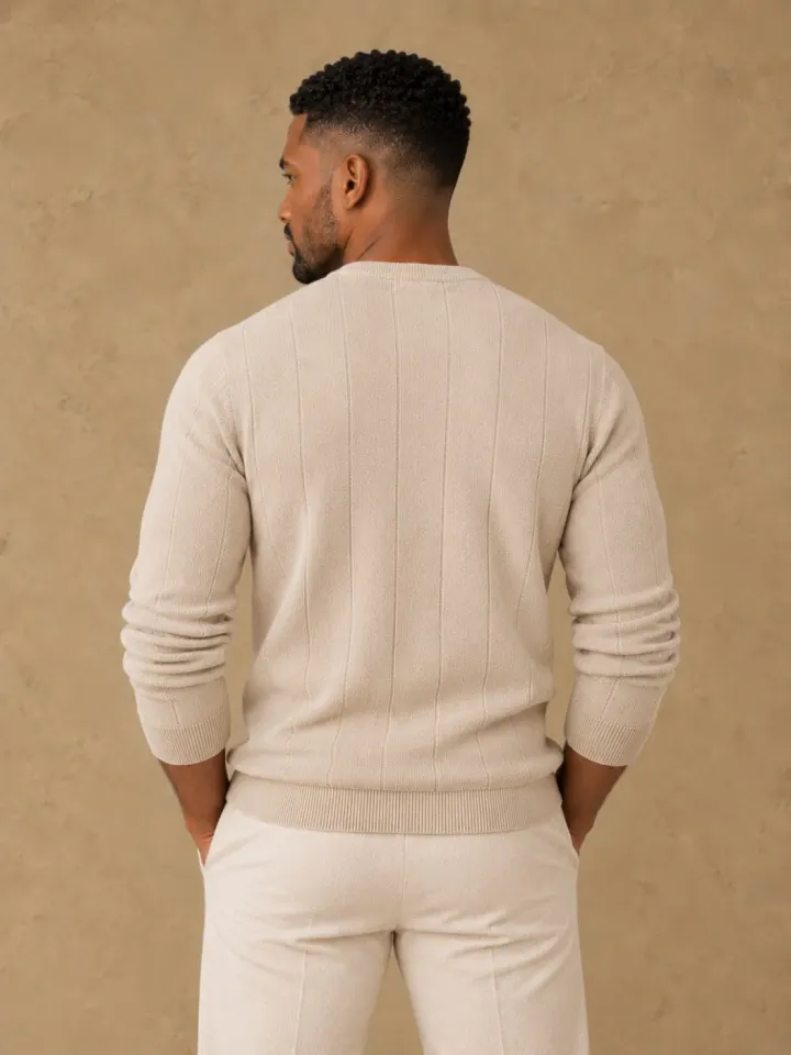 Bemount Bemount Oatmeal Stone Core Henley, view 3