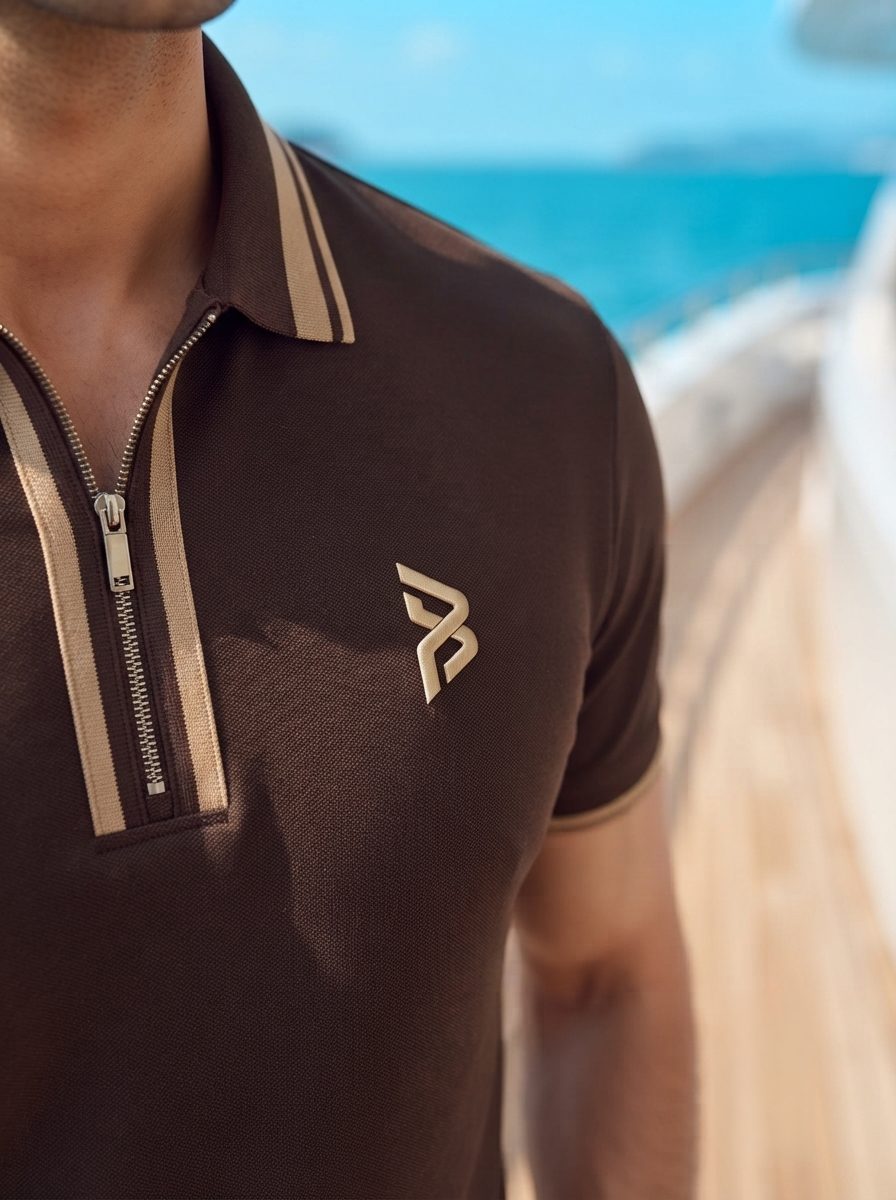 Chocolate Brown Polo