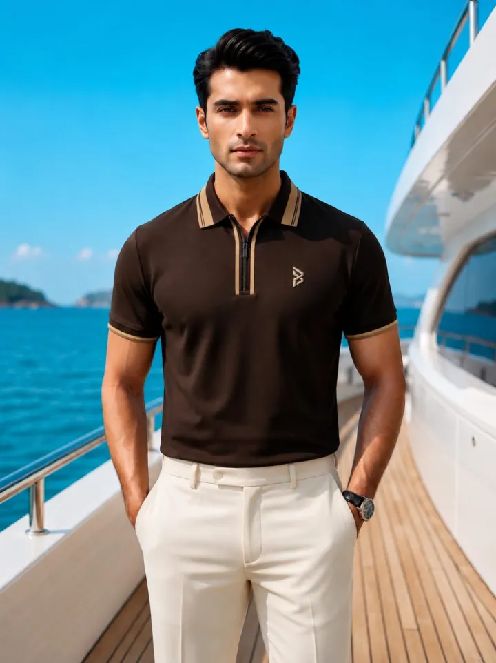Bemount Chocolate Brown Polo
