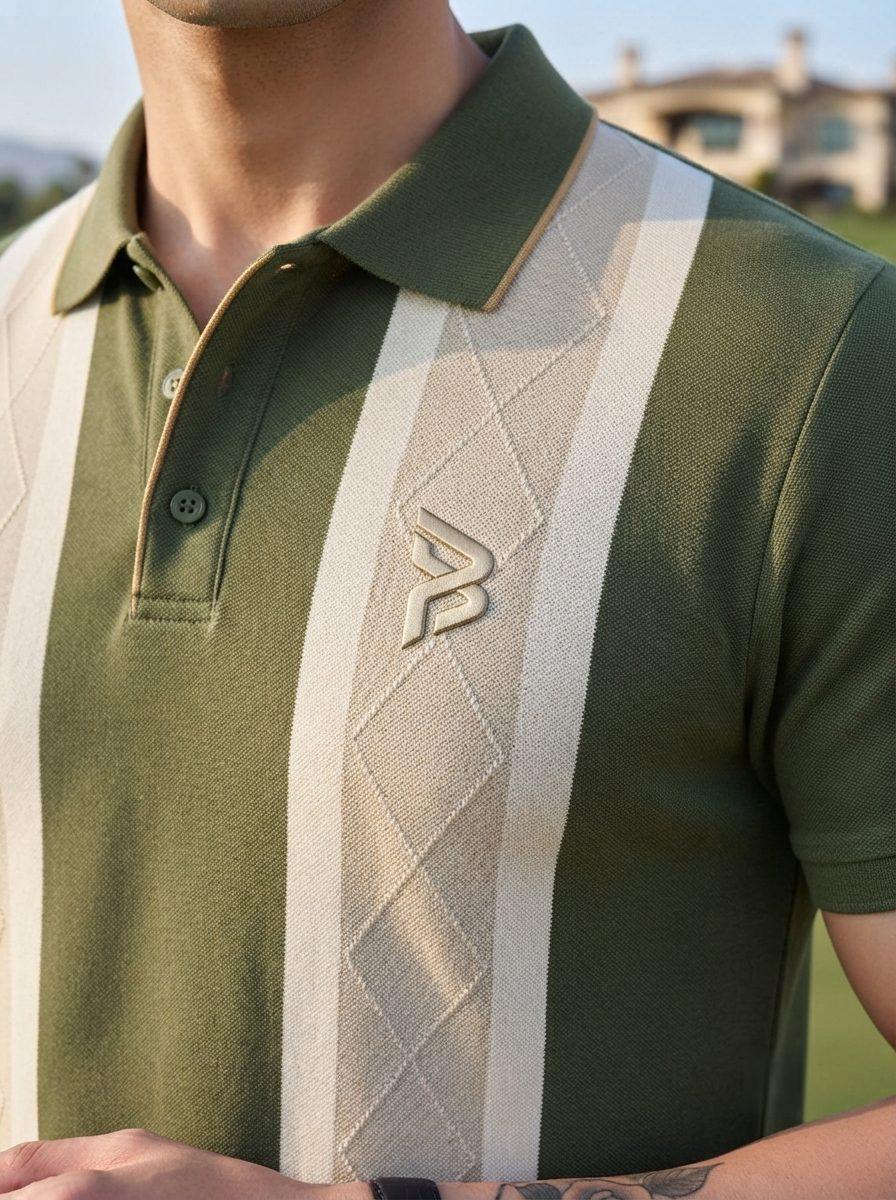 Solid Olive Polo