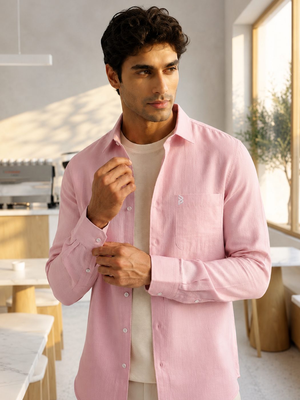 Powder Pink Shirt