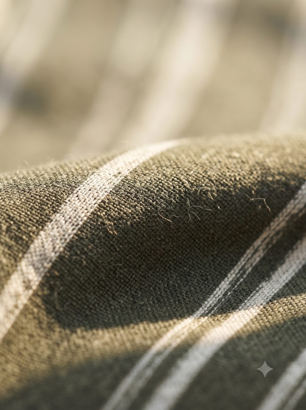 Resort Stripe Linen Blend Shirt