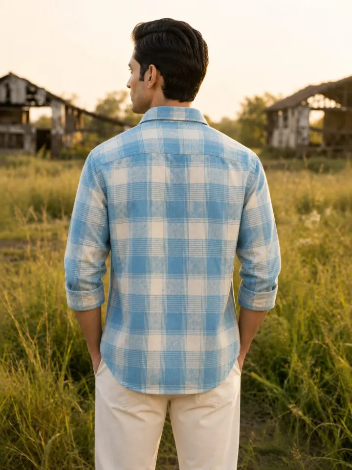 Seaside Cotton-Flannel Shirt