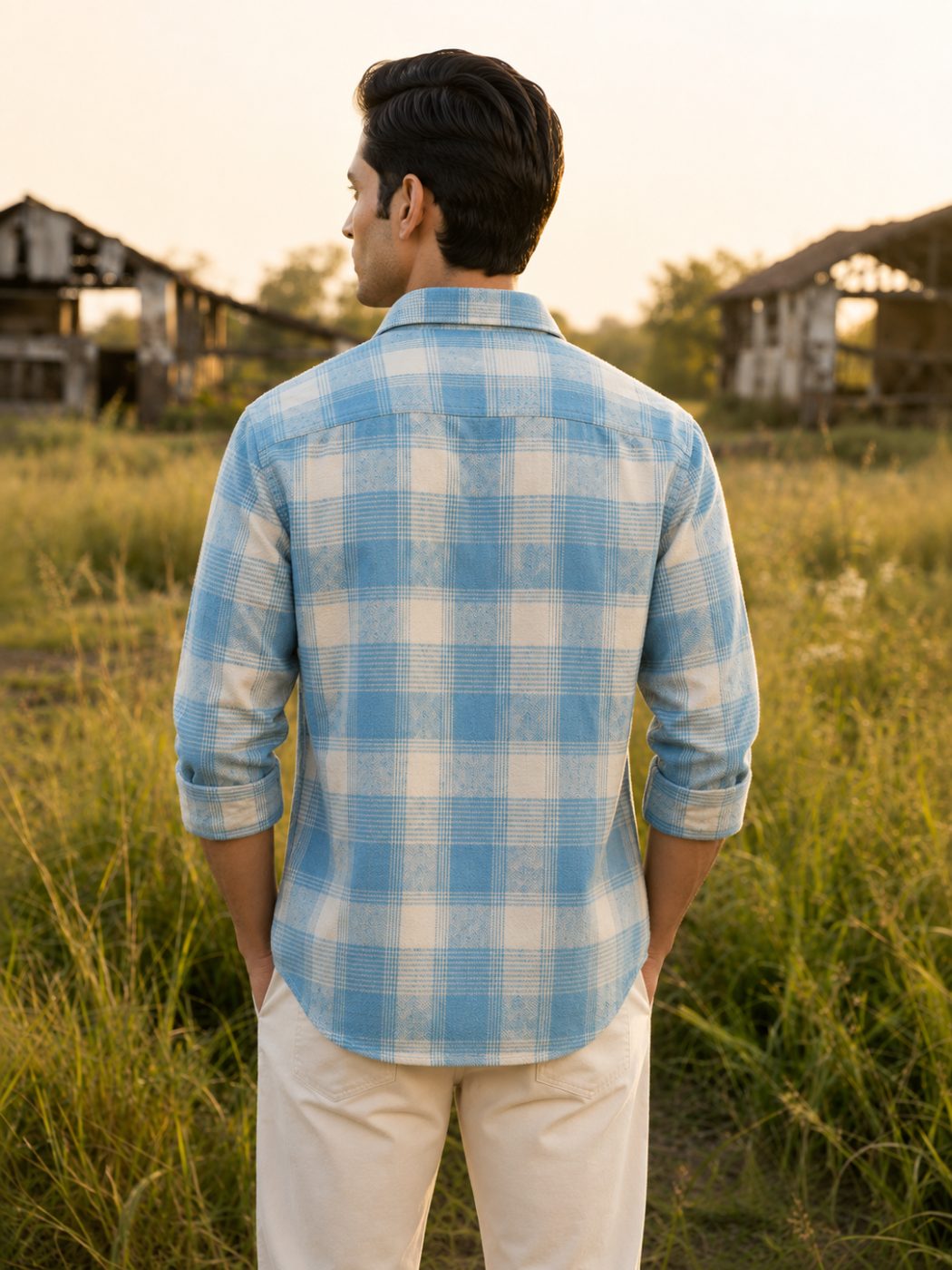 Seaside Cotton-Flannel Shirt