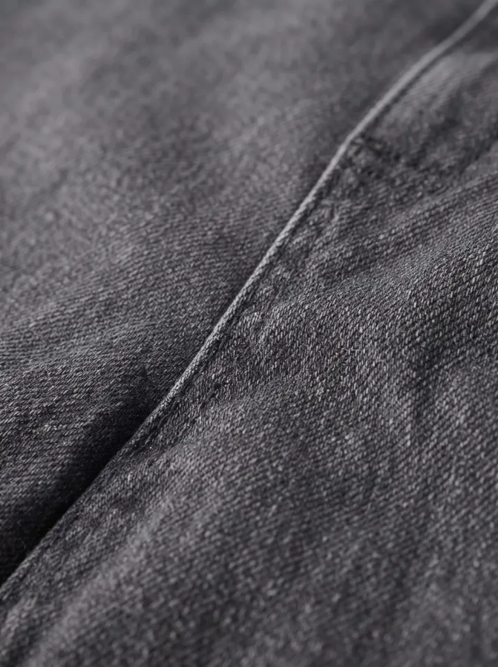 Bemount Bemount Concrete Soul Straight Jeans in Concrete Grey, texture view